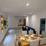 Villa Saphir — Salon, Canapé, TV | Ethic Village Djerba