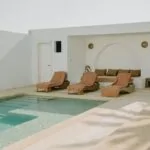 Villa Opale — Terrasse, Piscine, salon extérieur | Ethic Village Djerba