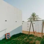 Villa Opale — Jardin, Gazon et balançoire | Ethic Village Djerba