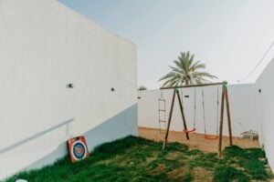 Villa Opale — Jardin, Gazon et balançoire | Ethic Village Djerba
