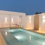 Villa Opale — Piscine, Piscine, balançoire suspendue et douche de piscine | Ethic Village Djerba
