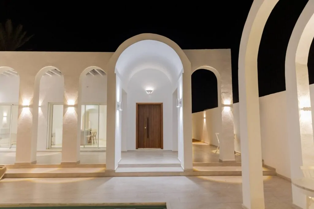 Façade de la Villa Jade — Ethic Village Djerba