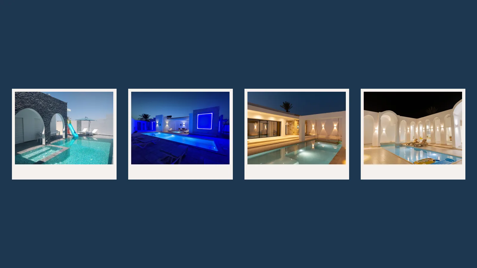 Our 4 private villas with pool — Ethic Village Djerba