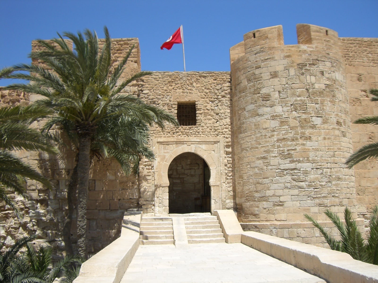 Borj el-Kebir at Houmt Souk, Djerba — 15th-century Ottoman fort guarding the harbour entrance
