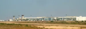 Flughafen Djerba-Zarzis (DJE) auf der Insel Djerba, Tunesien – Ankunft nach Direktflug aus Deutschland