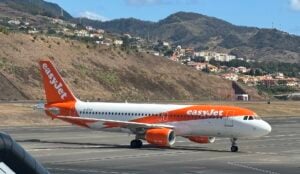 easyJet Airbus A320 aircraft — direct seasonal flight from Luton and Manchester to Djerba